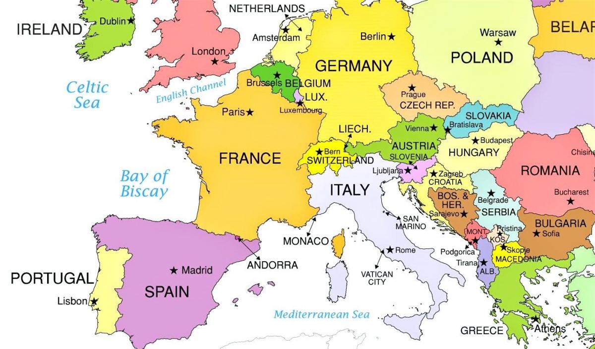 Vatikanen italien karta